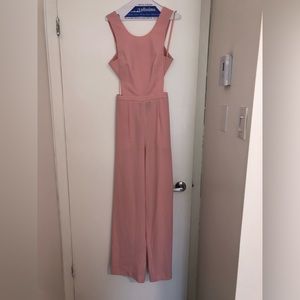 BCBG Max Azria Pink One Piece Pantsuit